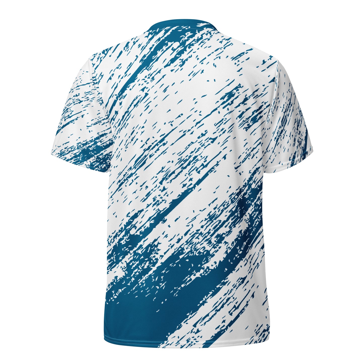 Recycled Da-le Blue/White;Coral Unisex Sports Jersey