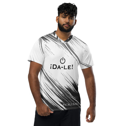 Recycled Black/White  Da-le Unisex Sports Jersey